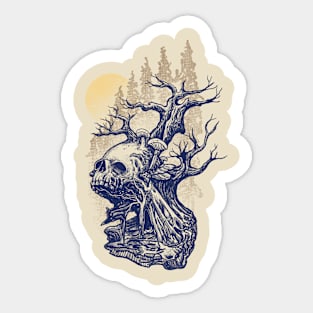 SKULL Sticker